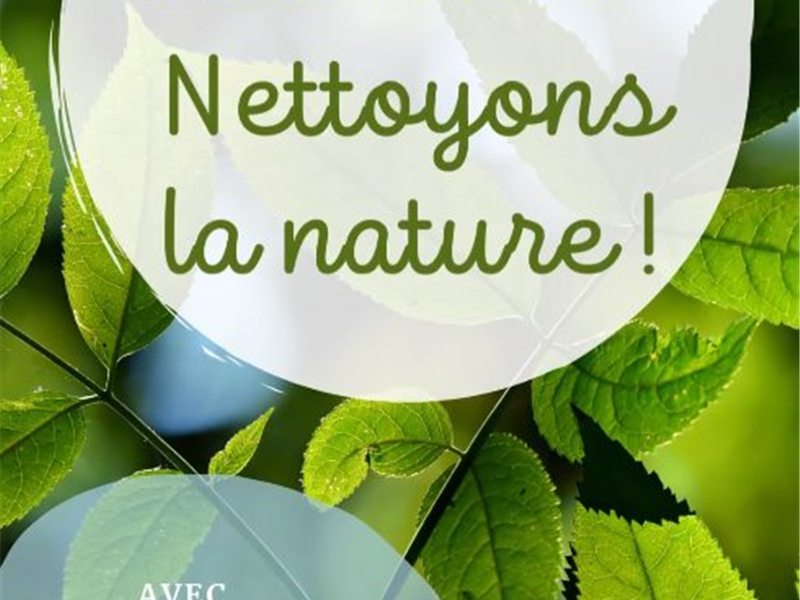 MJC Verte - Nettoyons la nature !