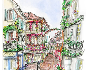 rue de la Capelle - Millau - CPIE du Rouergue@Caroline Angelard