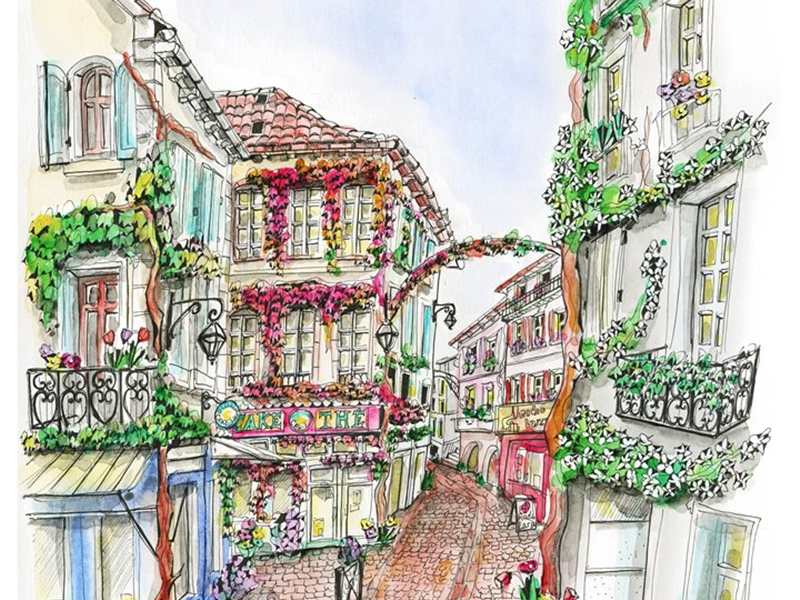 rue de la Capelle - Millau - CPIE du Rouergue@Caroline Angelard